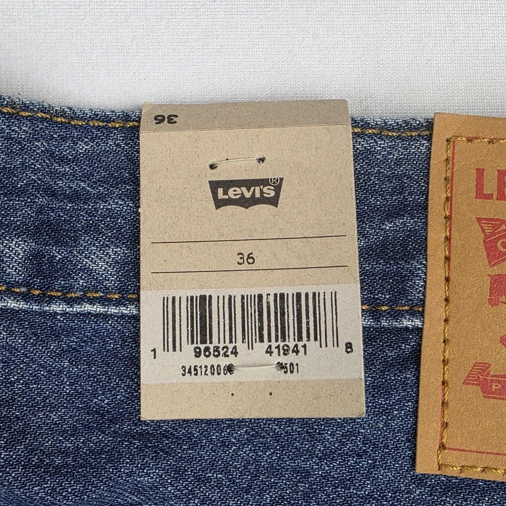 Levis 501 XX Shorts Mens Size 36 Blue Denin Jorts Bottoms